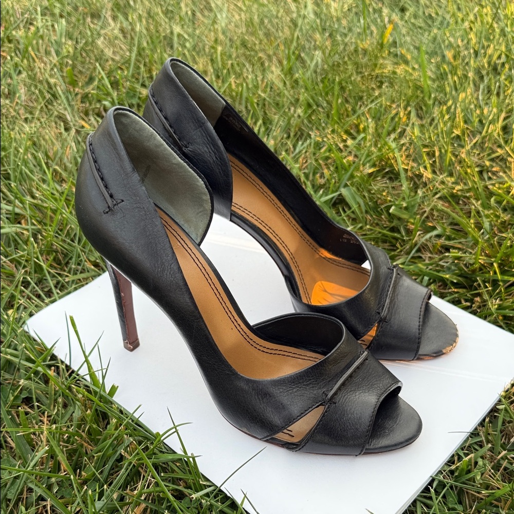 Tory Burch Beatrice Peep-Toe Heels